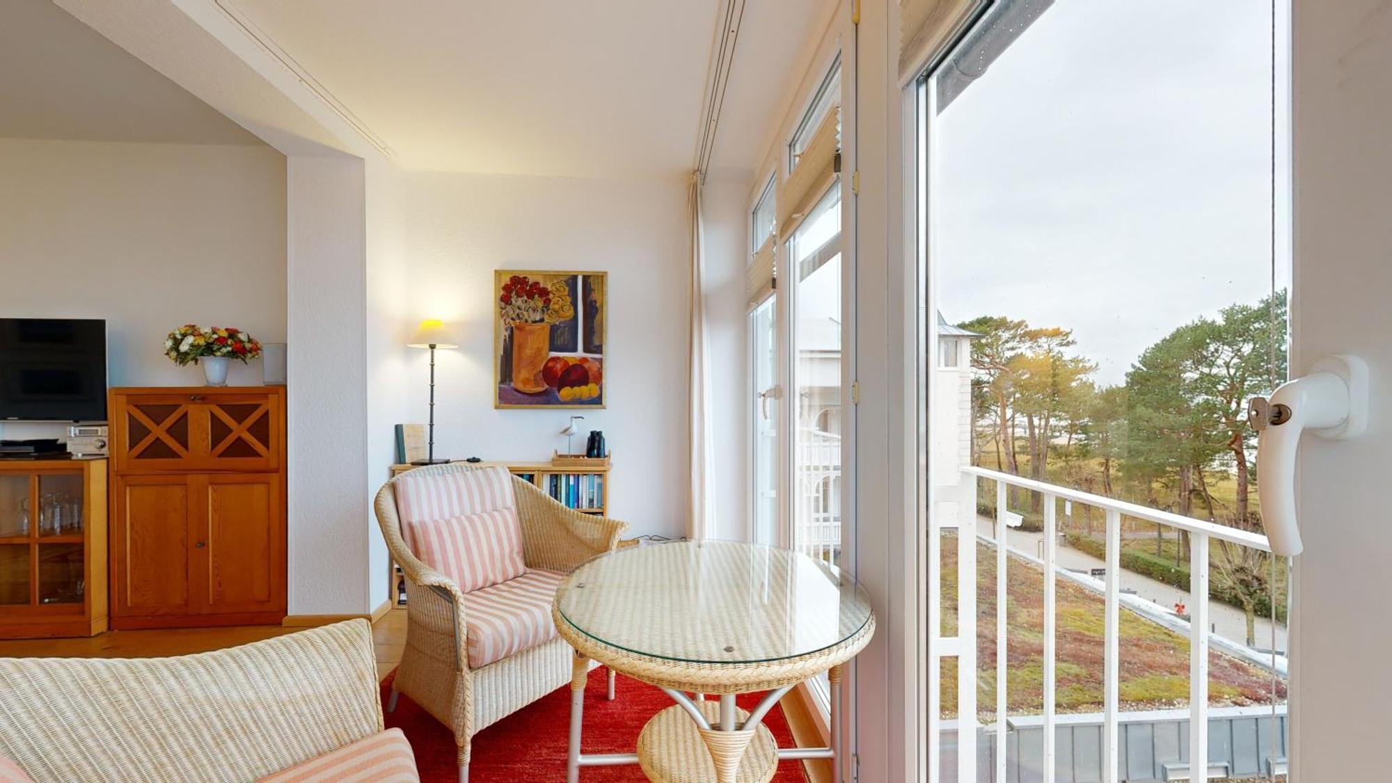 Fewo Direkt Am Strand Mit Meerblick Und Suedbalkon, Villa Freia 27, Binz Ngoại thất bức ảnh