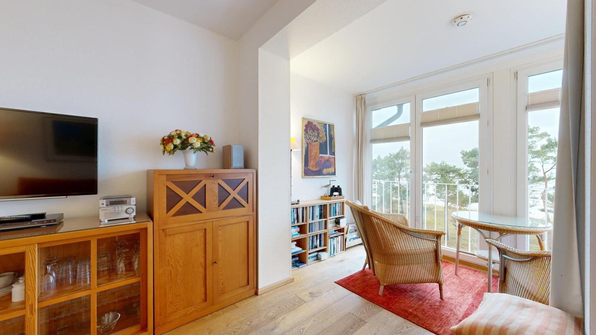 Fewo Direkt Am Strand Mit Meerblick Und Suedbalkon, Villa Freia 27, Binz Ngoại thất bức ảnh