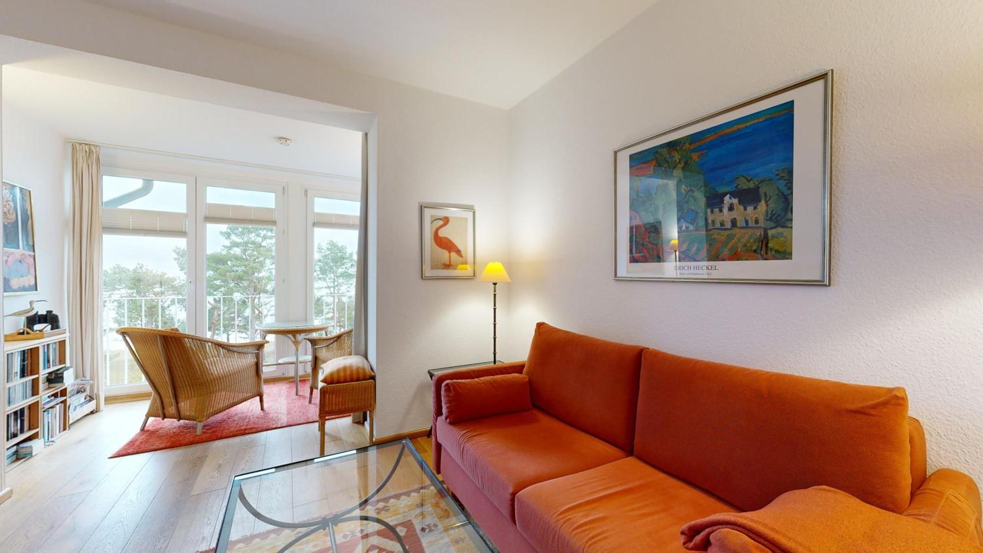 Fewo Direkt Am Strand Mit Meerblick Und Suedbalkon, Villa Freia 27, Binz Ngoại thất bức ảnh